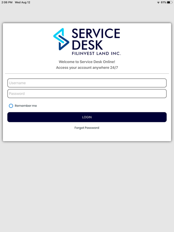 Screenshot #4 pour Filinvest Service Desk Mobile