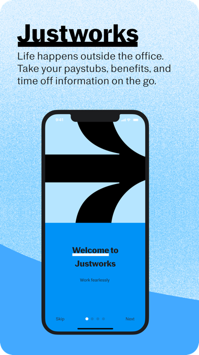 Justworks iPhone screenshot 1 - Business app