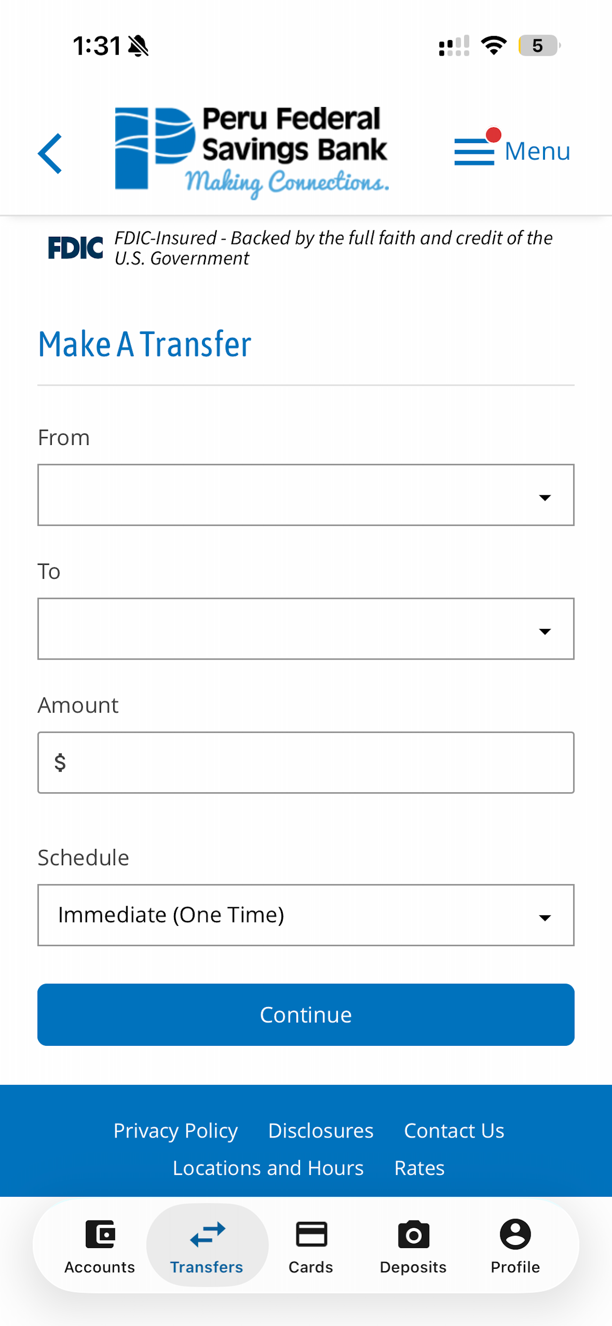 Peru Federal Savings screenshot 6