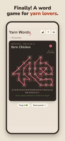 Yarn Words screenshot 1