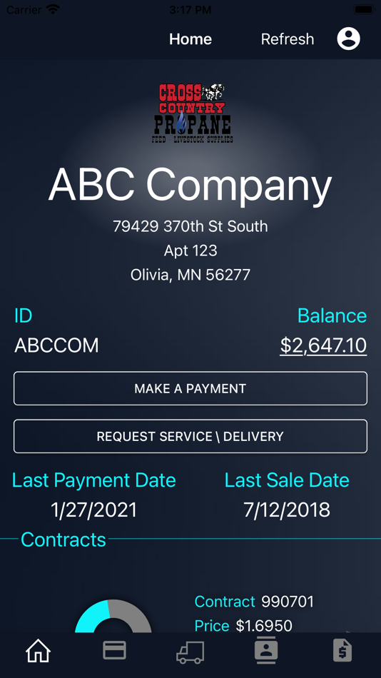 #1. Cross Country Propane (iOS) 由: Rural Computer Consultants, Inc.