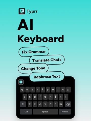 AI Keyboard・Writing Assistant iPad screenshot