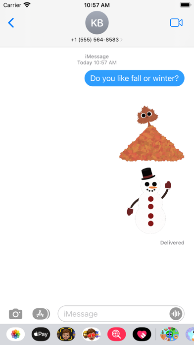 Calendar Cuties Sticker Pack Screenshot