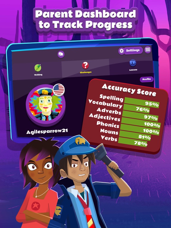 Night Zookeeper - Fun Learning iPad screenshot 9 - Education app