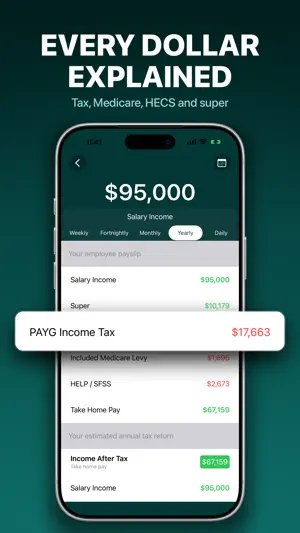 Tax Calc Aussie screenshot 3