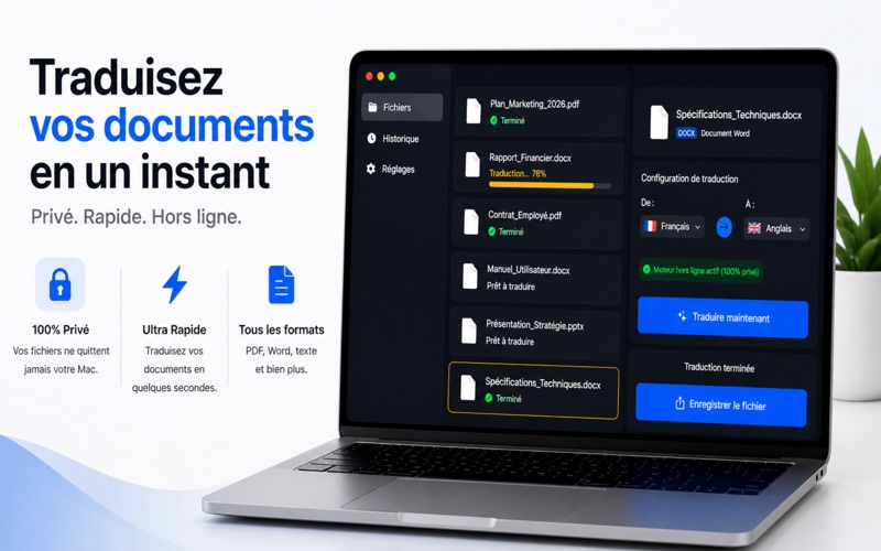 Screenshot #1 pour Document Translator