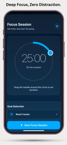 GoalPost: Focus & Track Screenshot 2 of 6