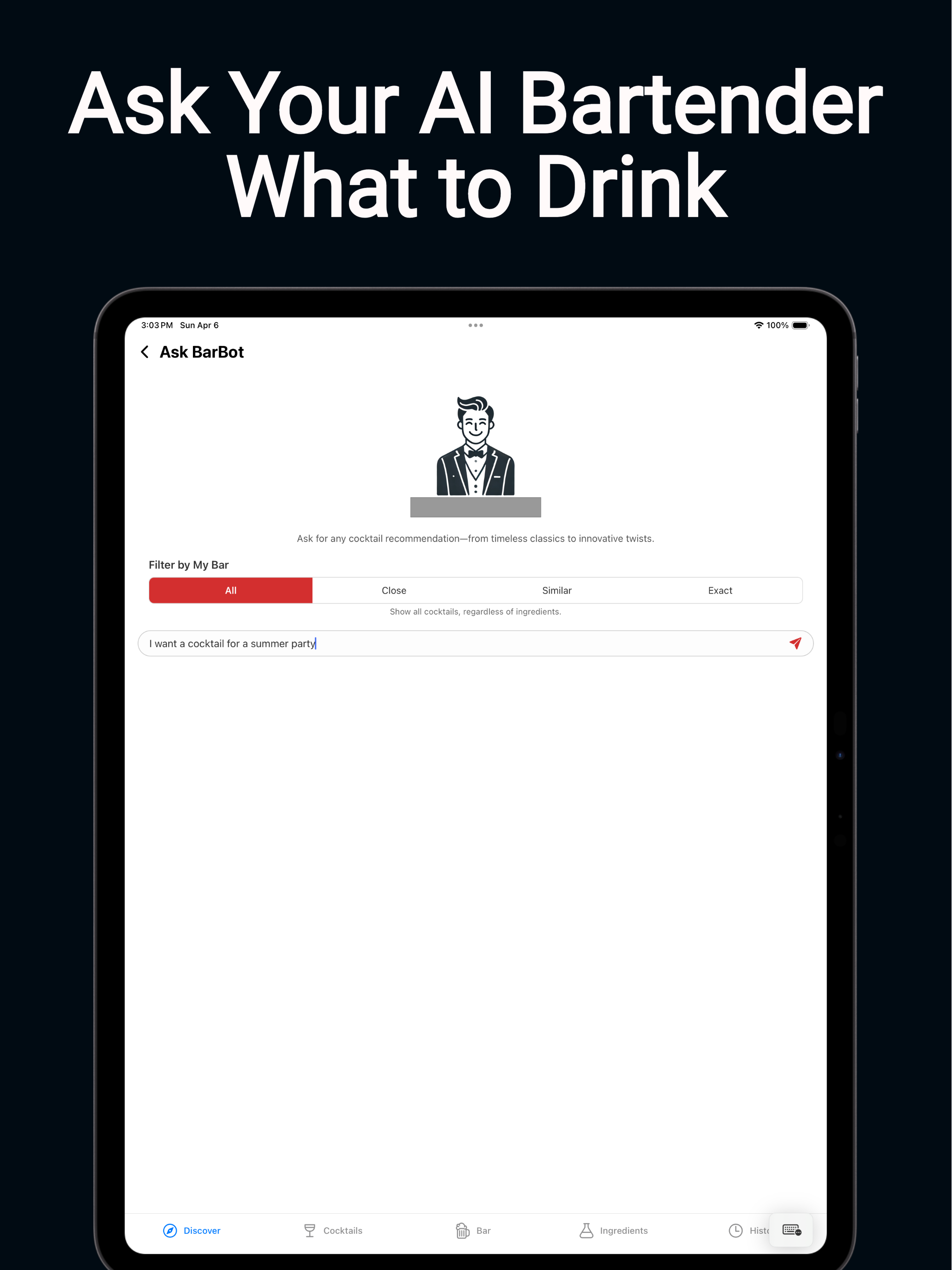 BarBot - Cocktail Recipes