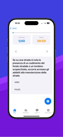 Quiz Patente AM 2025 - AI iPhone screenshot