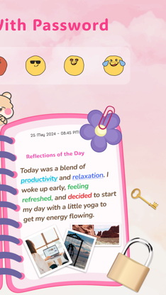 My Daily Diary - Mood Journal screenshot 2