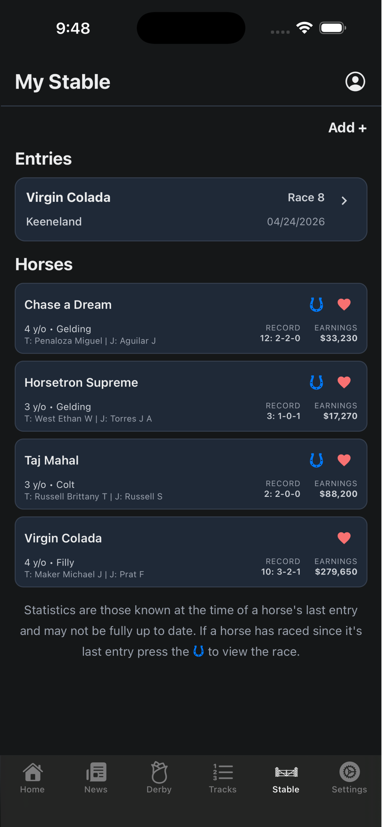 Capper: Horse Racing screenshot 3