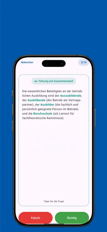 Wirtschaftsfachwirt Karten screenshot 5 of 10