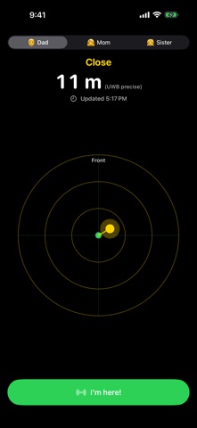 KOCCHI － Location Radar iPhone screenshot