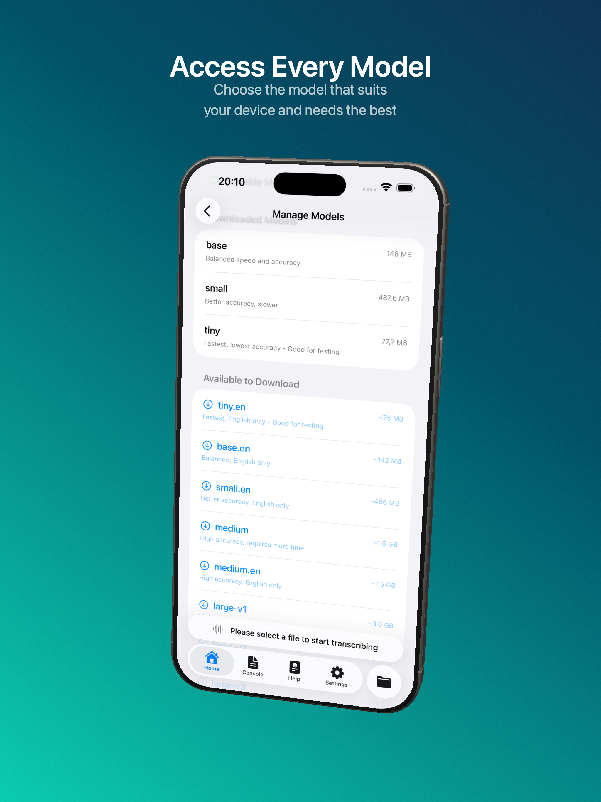 Whisperer: Local AI Transcribe