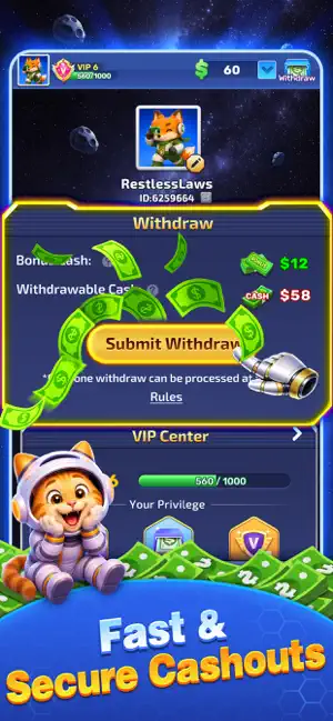 Block Bonanza:Win Real Cash iPhone screenshot 6
