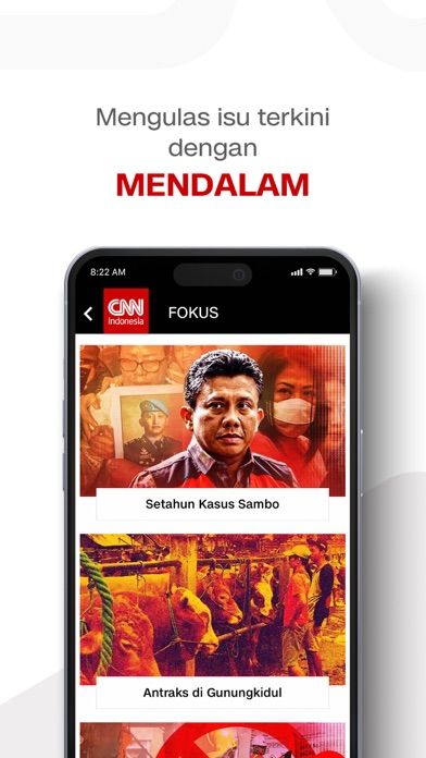 CNN Indonesia - Latest News Screenshot
