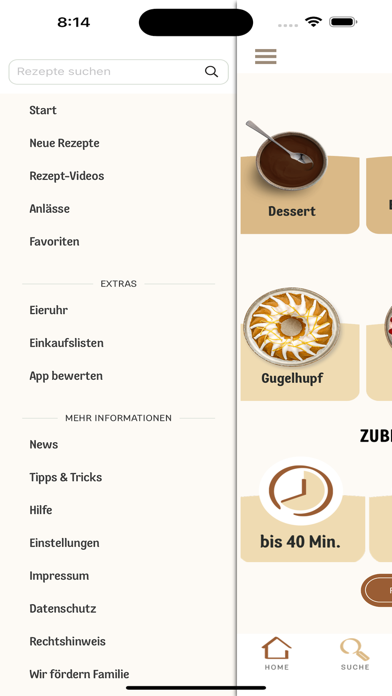 Rezeptideen von Dr. Oetker Screenshot