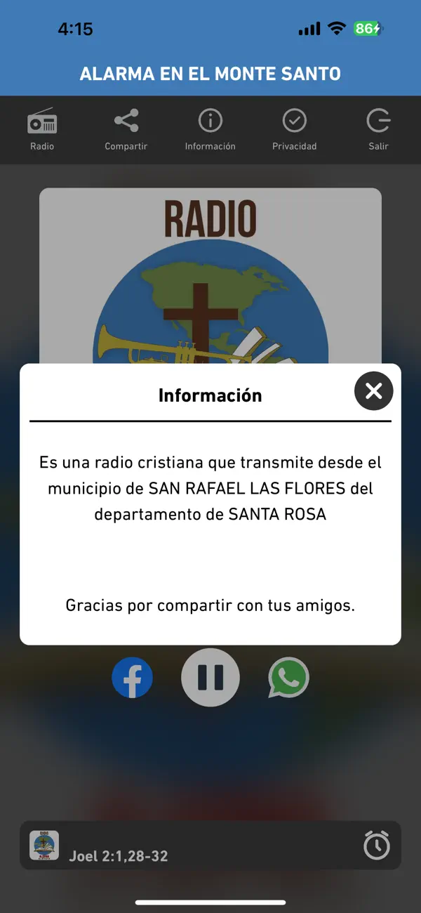 Screenshot #2 pour ALARMA EN EL MONTE SANTO