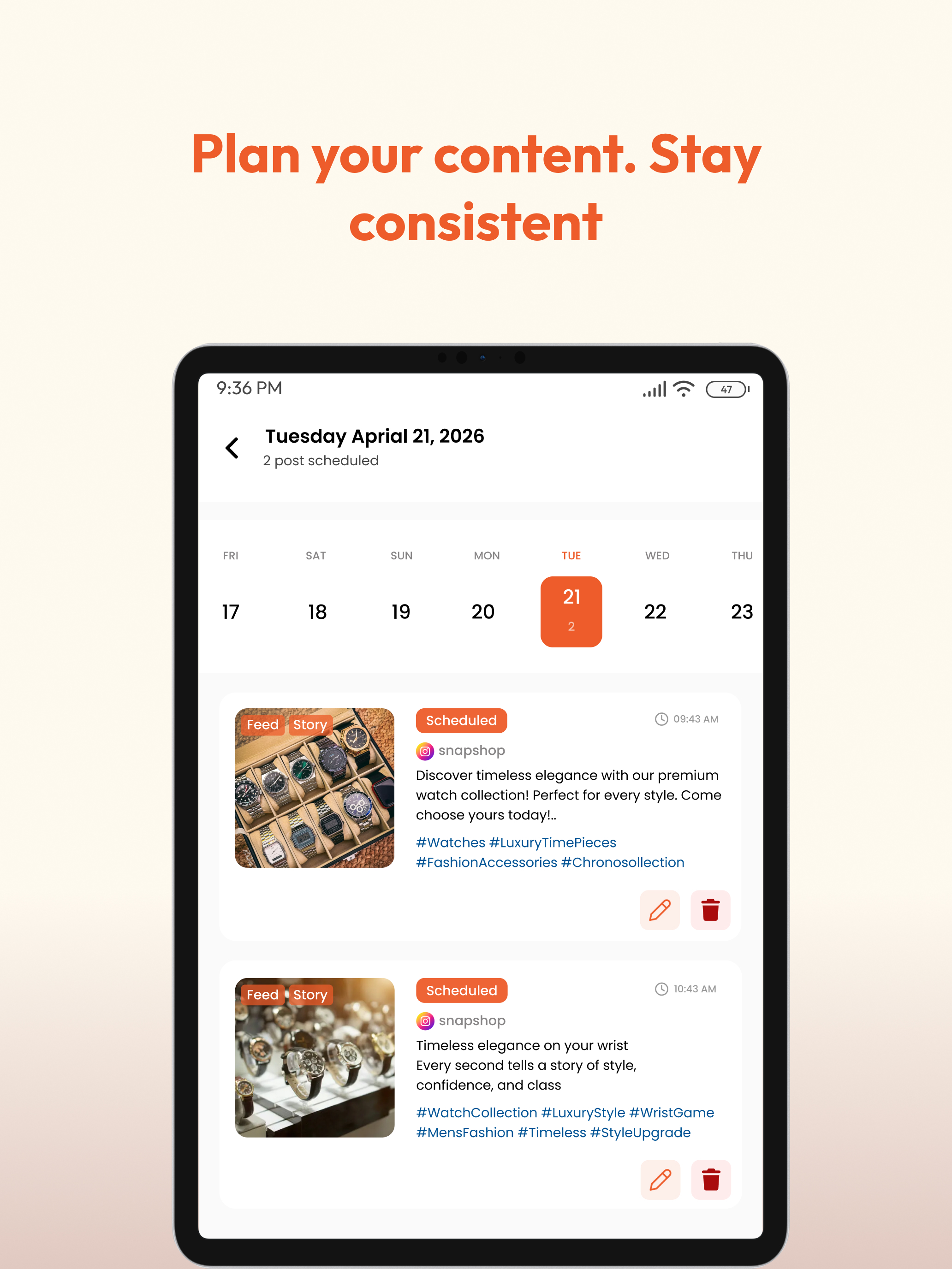 SnapShop By RecurPost