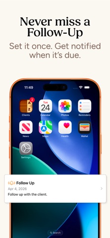 Clients – Contacts & Projects screenshot