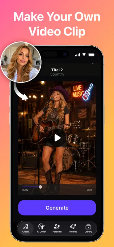 AI Cover: Own Songs Generator screenshot 3 of 7