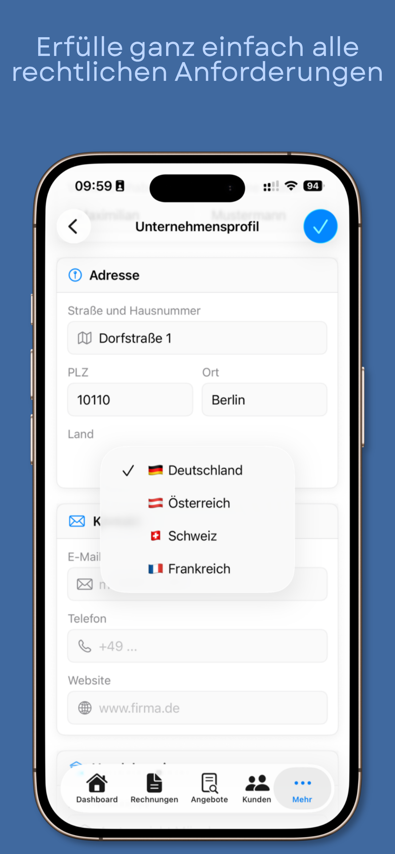 Rechnung Direkt: Invoice Maker screenshot 5