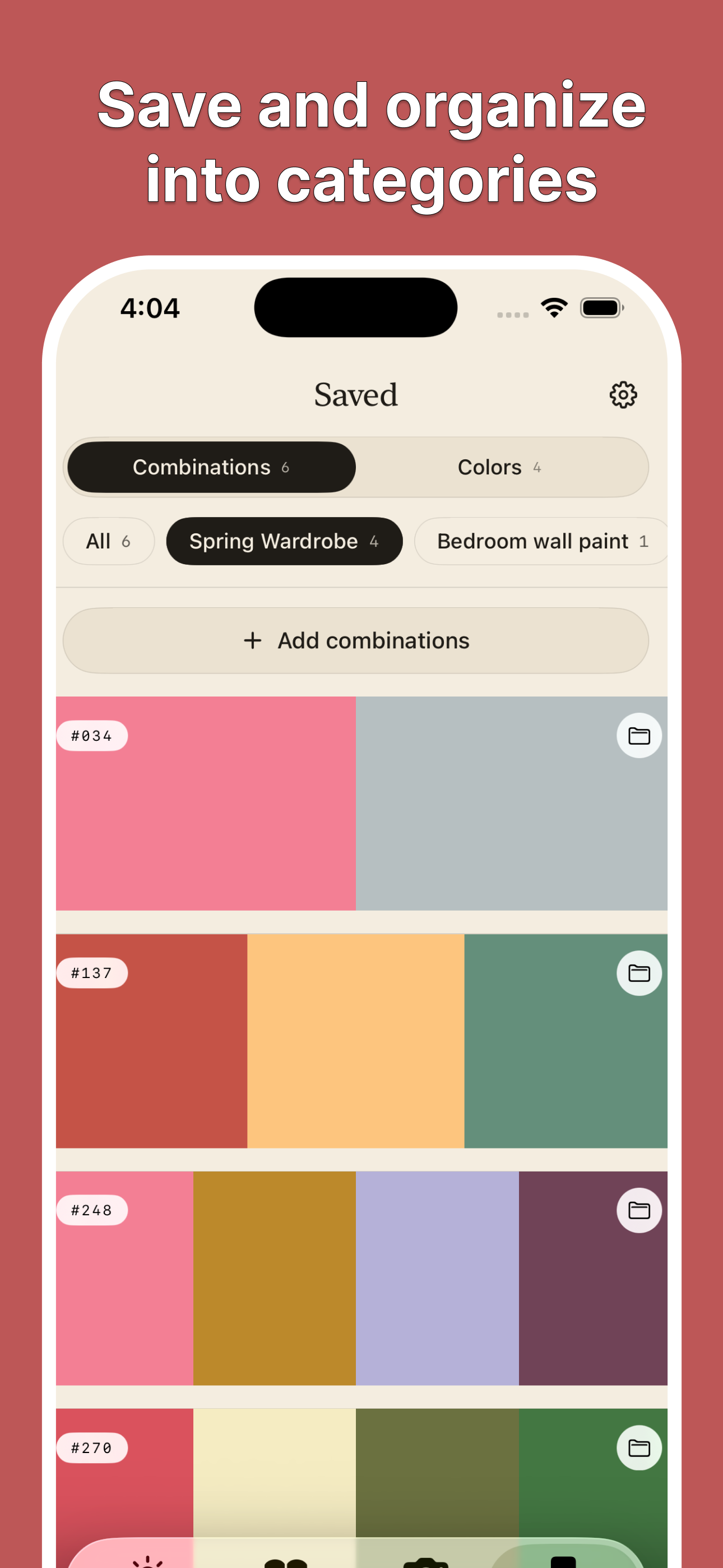 Wada Dictionary of Colors