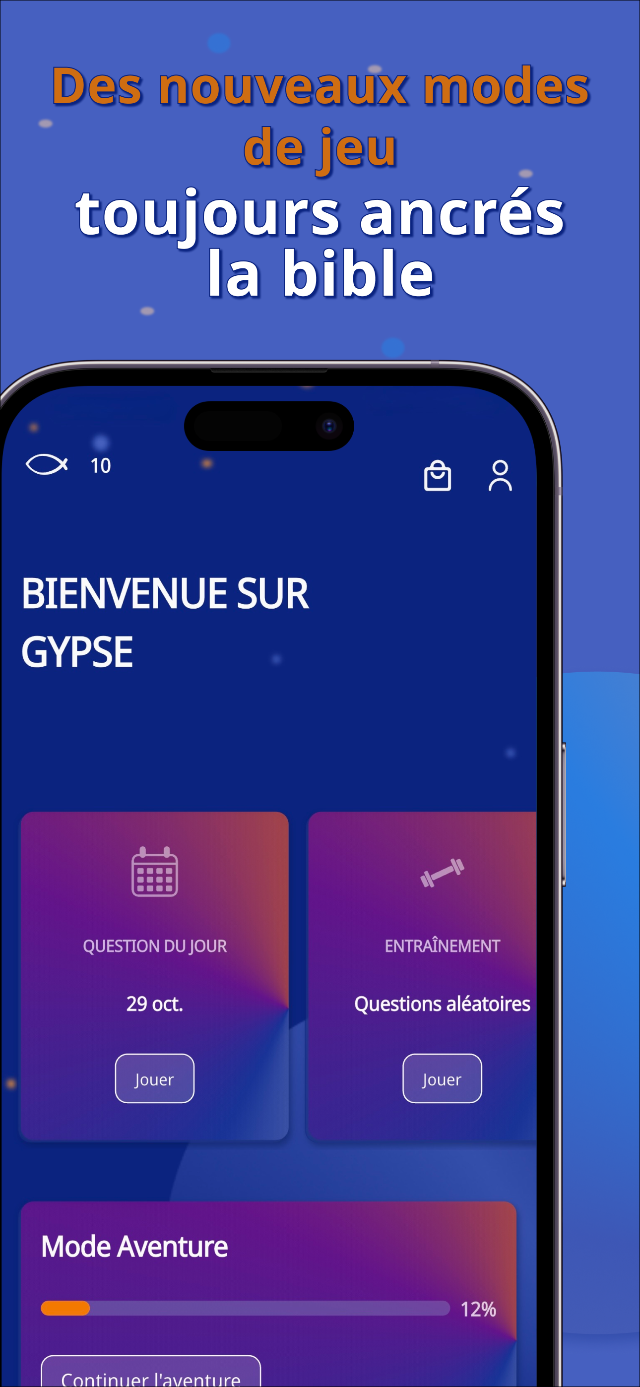 Gypse : le quiz sur la bible