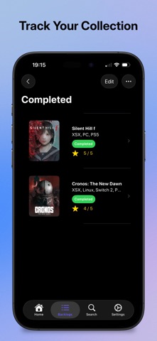 PlayLog screenshot