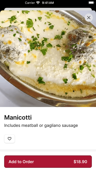 Angelo's West iPhone screenshot 3 - Food & Drink app