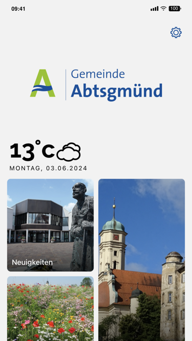 Gemeinde Abtsgmünd Screenshot