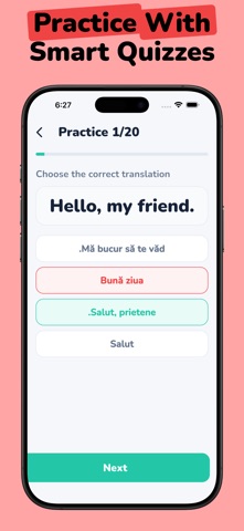 Learn Romanian Language! Screenshot 4 of 7