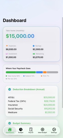 Paylysis screenshot