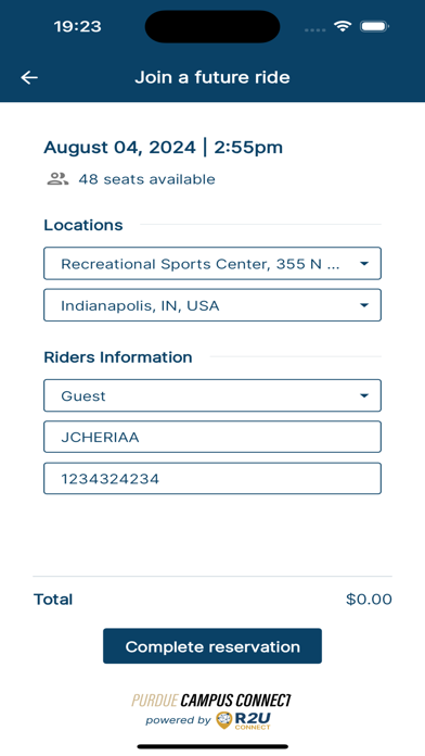 R2U Connect iPhone screenshot 6 - Travel app