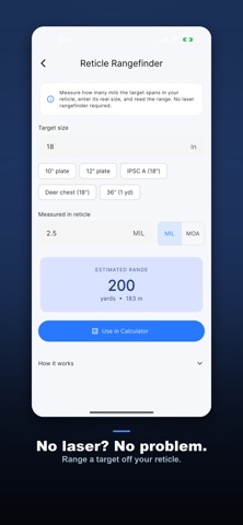 Range Logic screenshot
