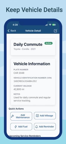Carzo: Car Maintenance Log Screenshot 6 of 8