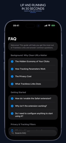 Trackless Links: URL & PiP のスクリーンショット