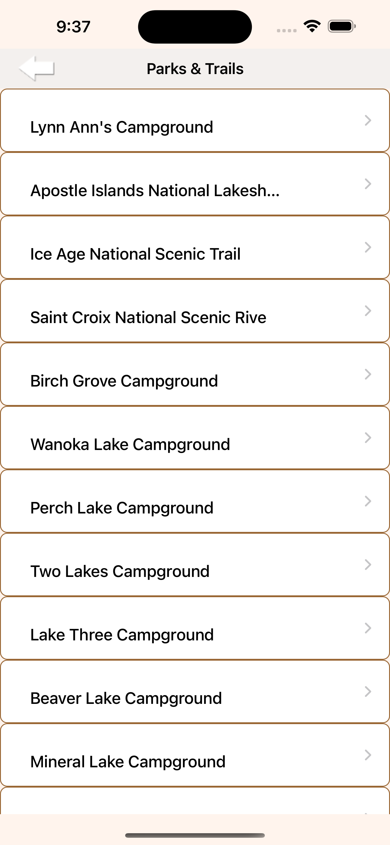 Wisconsin-State Parks & Trails
