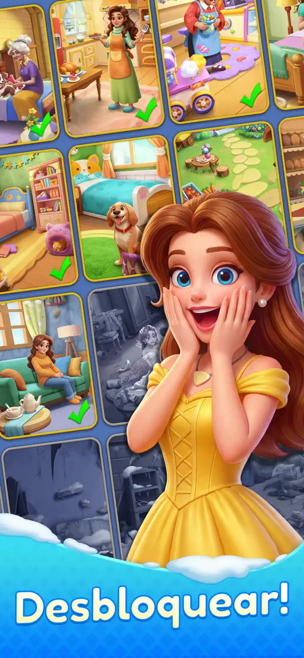 Tile Family®:Match Puzzle Game iOS Mod IPA screenshot 5 - iOS game interface