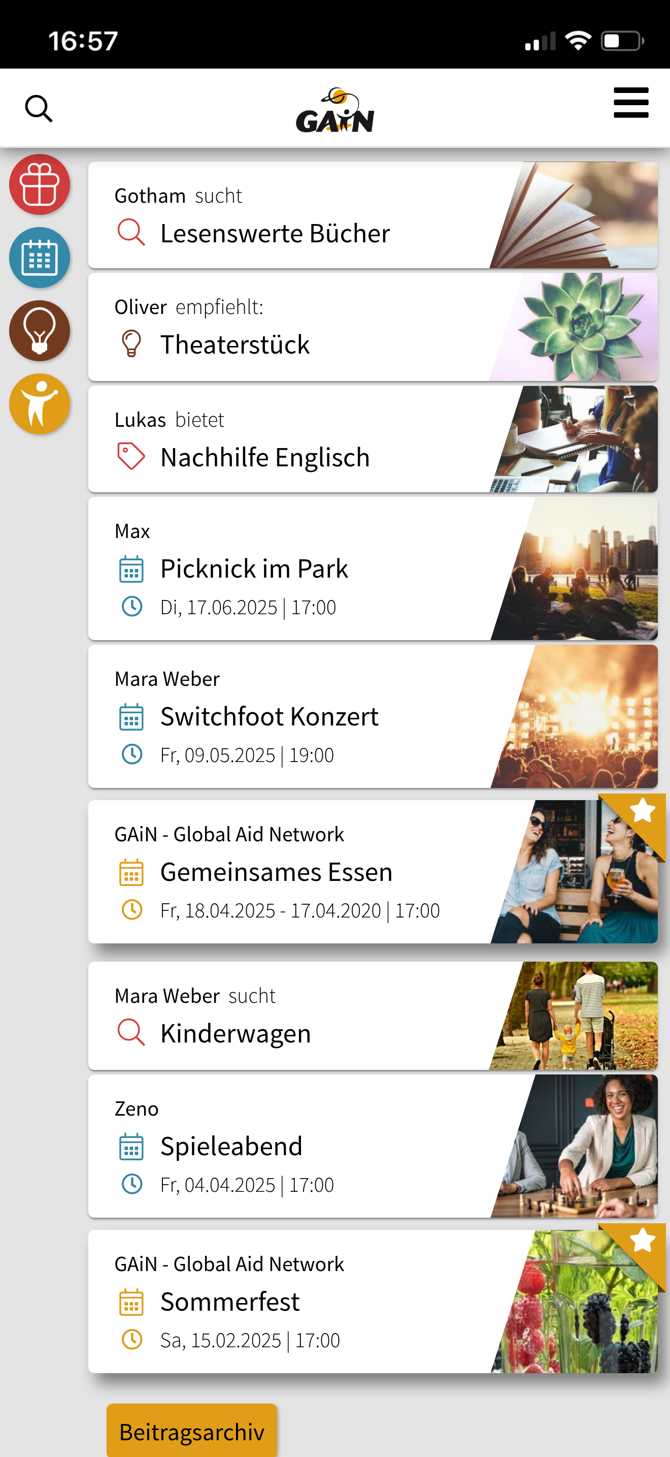 GAiN - Global Aid Network