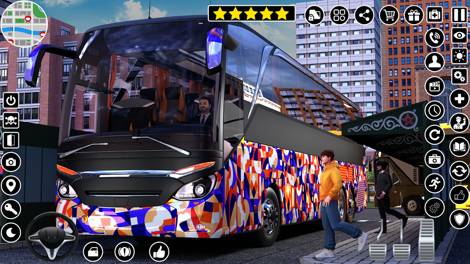 #1. Passenger Bus Driving Sim (iOS) By: Yumyapps