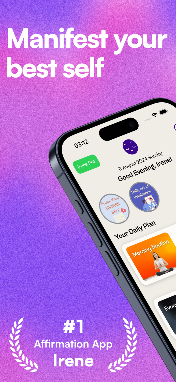 I Am Daily Affirmations Irene