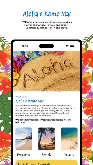 Screenshot #1 pour Hawaii Time Share Exchange
