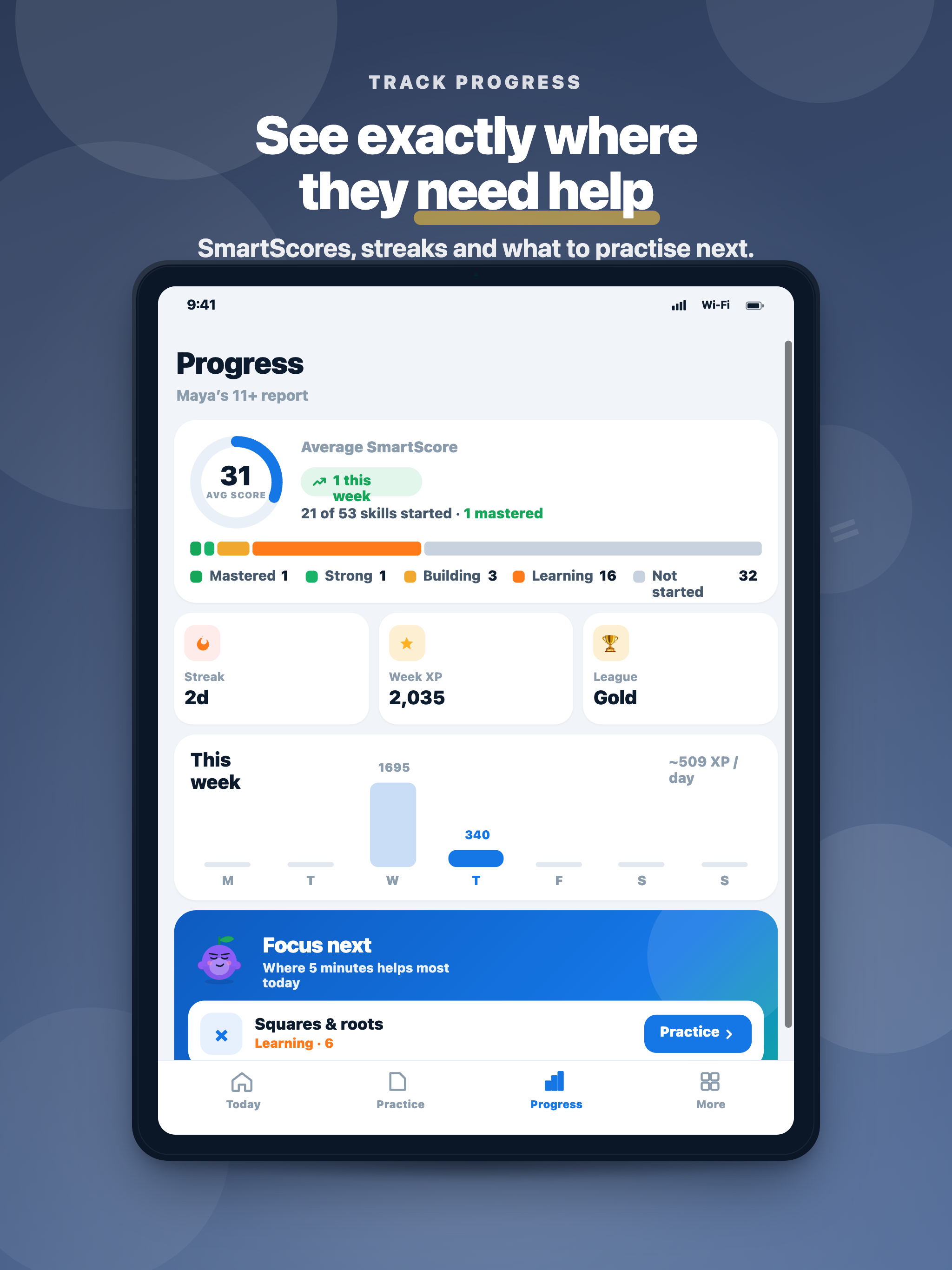 Pip: 11+ Practice screenshot 16