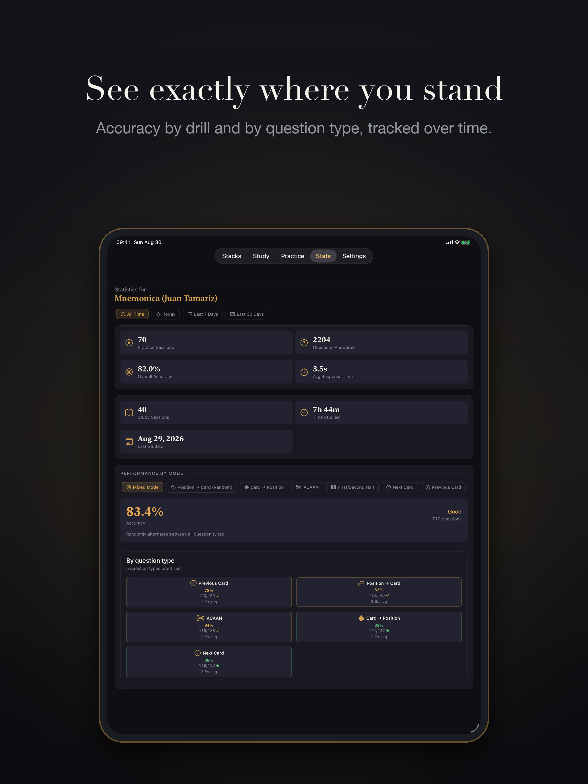 Mnemonica: Stack Trainer screenshot 11