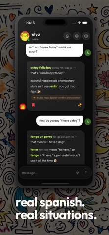 ALYA: Learn Spanish with AI screenshot