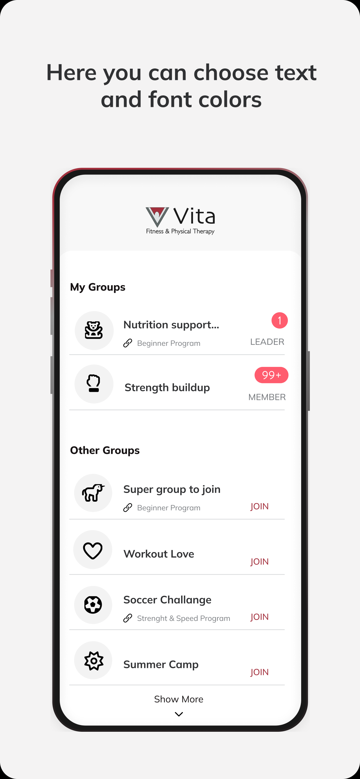 Vita Fit and PT screenshot 5