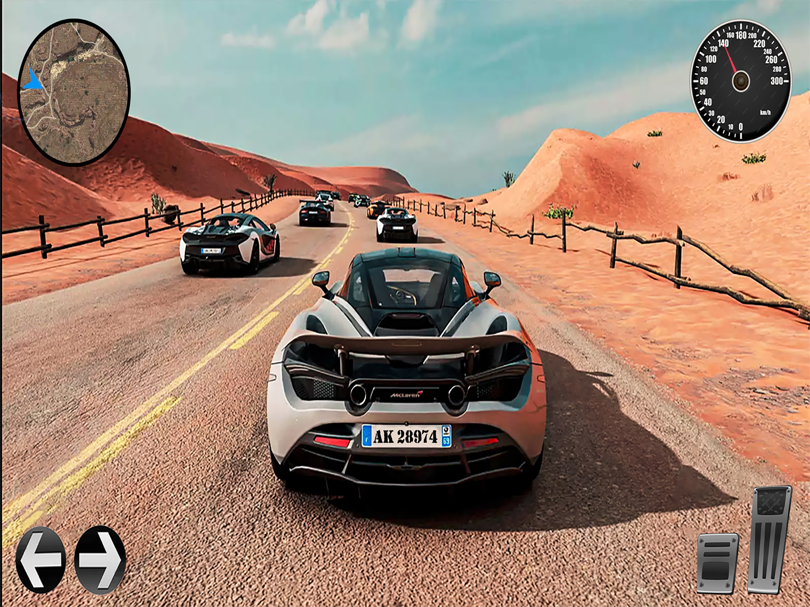 Open World SuperCar vs Offroad
