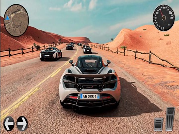 Open World SuperCar vs Offroad
