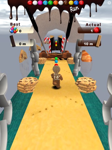 Gingerbread Run iPad screenshot